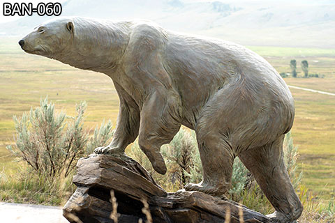 Outdoor-Large-Bronze-Polar-Bear-Statue-for-Sale-Factory-Supply